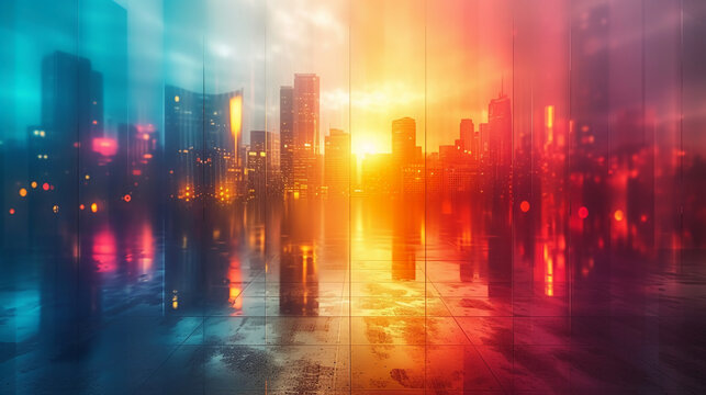 stylish business PowerPoint Background 16:9 Ultra High Definition Image