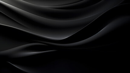 Obraz premium plain wave black background
