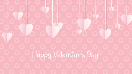 BACKGROUND VALENTINE COLOR PINK ILLUSTRATION 1