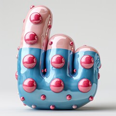 10K Social Media Subscribers Sign Held, 3d  illustration