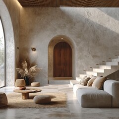 3D Renderings Wall Coverings Floor Colors, 3d  illustration