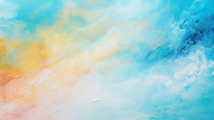 The abstract art background wallpaper is created using mixed colors of textured acrylic paint.
