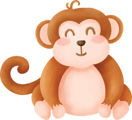 Obraz premium monkey party