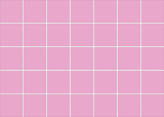 Bathroom tile design pink color