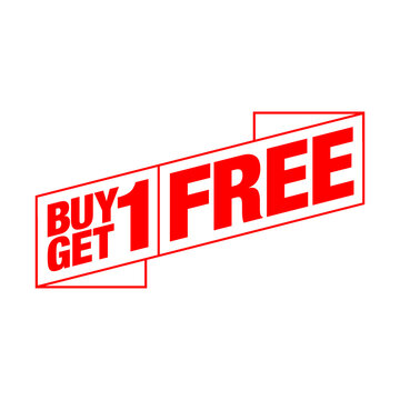 Buy one get free png icon