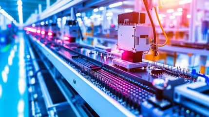 Advanced Technology in Industrial Engineering, Factory Machinery for Electronics Manufacturing