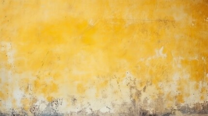 A yellow wall that is grungy and has a textured background.