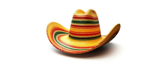 Concept of Cinco de mayo, isolated on white background