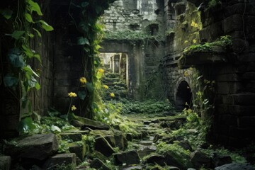 Forgotten Sanctuary, Ancient Temples Amidst Wilderness