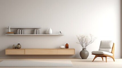 Minimalist Simple, clutter-free designs with a focus on functionality