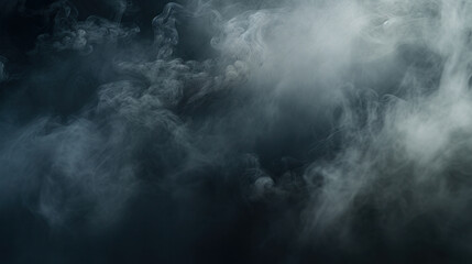 Fototapeta premium Background of Dense smoke.