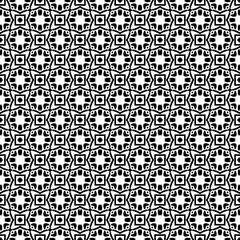 Black seamless abstract pattern. Overlay for background and backdrop. Ornamental design. PNG graphic illustration with transparent background.