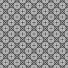 Fototapeta premium Black seamless abstract pattern. Overlay for background and backdrop. Ornamental design. PNG graphic illustration with transparent background.