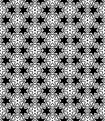 Black seamless abstract pattern. Overlay for background and backdrop. Ornamental design. PNG graphic illustration with transparent background.