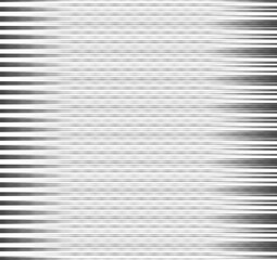 Obraz premium Black and white striped abstract background overlay. Motion effect. PNG graphic illustration with transparent background.