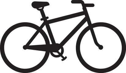 Vectorized Velocity Noir RidesInk on the Move Black Bicycle Art