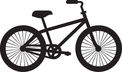 Urban Shadows Bicycle Vector GraphicsInk Motion Black Bike Vector Set