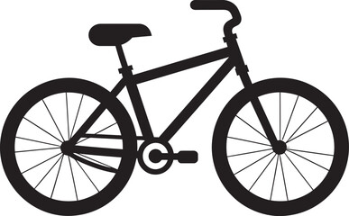 Sleek Silhouettes Urban Bike VectorsGraphite Motion Night Ride Bicycles