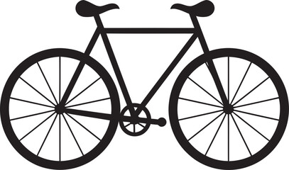 Monochrome Motion Bicycle Vector CollectionVectorized Velocity Black Bike Graphics