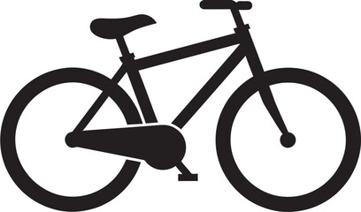 Cityscape Speed Black Bicycle VectorsInk Sketch Spin Black Bike Illustrations