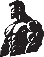 Charcoal Charisma Shadowed Vector DesignVector Anatomy Inked Muscle Showcase