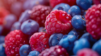  a picture of different berries stacked in
