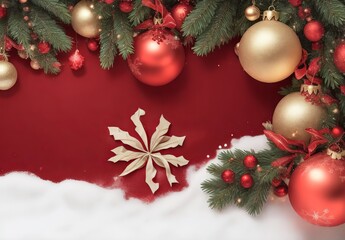 Christmas or New Year background