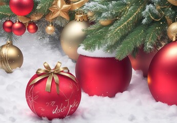 Christmas or New Year background