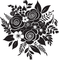 Aesthetic Blossom Haven Detailed Floral Vectors for DecorationElegant Botanical Rhapsody Intricate Vector Floral Designs