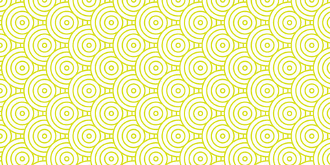 Modern diamond geometric waves spiral pattern and abstract circle wave lines. brown seamless tile stripe geomatics overlapping create retro square line backdrop pattern background. Overlapping Pattern