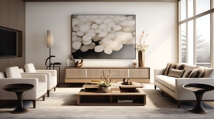 Contemporary Current trends with a focus on simplicity and neutral color palettes