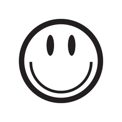 Smile icon vector. smile emoticon icon. feedback sign and symbol