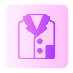 pajamas gradient icon
