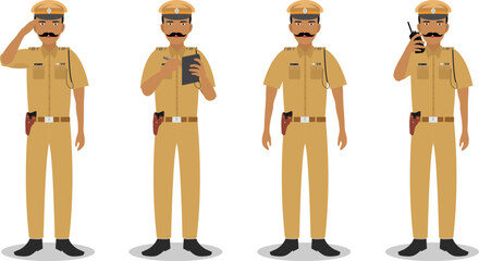 Set of Indian Police