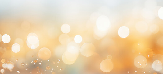 Abstract blur bokeh background. Blurred ivory and white silver colors bokeh background