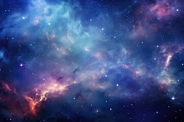 Fototapeta premium Universe galaxy wallpaper star particle motion on black background, starlight nebula in galaxy at universe Space background, Ai generated