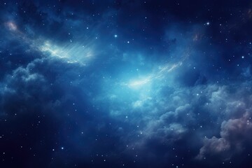 Universe galaxy wallpaper star particle motion on black background, starlight nebula in galaxy at universe Space background, Ai generated