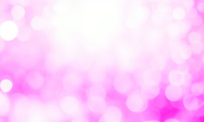 Valentine's Day background with hearts on bokeh background