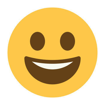 Grinning face emoji icon