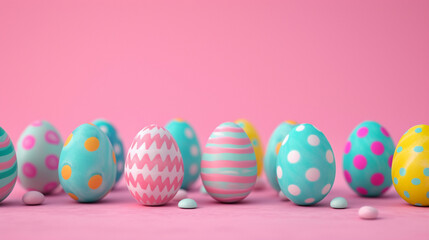 Fototapeta na wymiar Fondo huevos de Pascua
