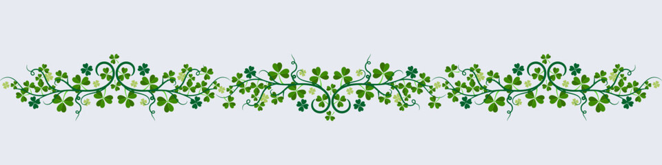 Elegant Saint Patrick's Day Background, for banner, flyer, poster, sales, etc. vector illustration