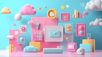 3D Touch or Click Icon in Stunning Detail