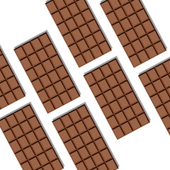 chocolate bar pattern