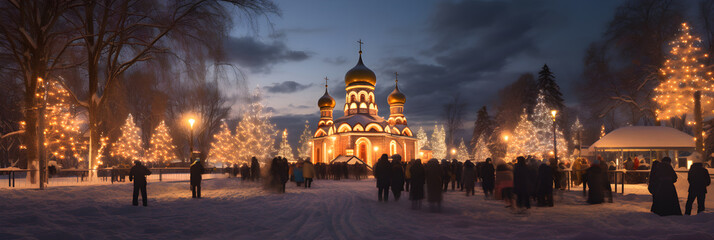 Enthralling Celebration of Epiphany: Orthodox Church in Mid-Winter Festivities