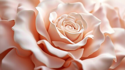 beautiful pink rose blossom