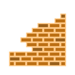 Pile of Bricks Vector Illustration