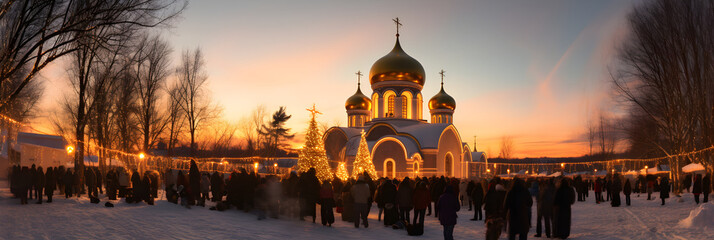 Enthralling Celebration of Epiphany: Orthodox Church in Mid-Winter Festivities