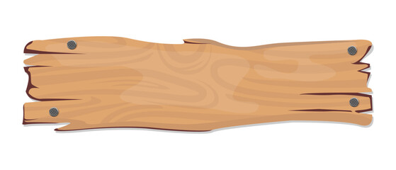 wooden cutting board isolated, Name wooden board with empty area for text