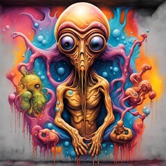 Fototapeta premium Alien Art