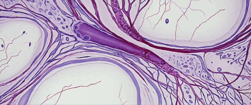 Abnormal Nissl bodies in spinal cord motor neurons